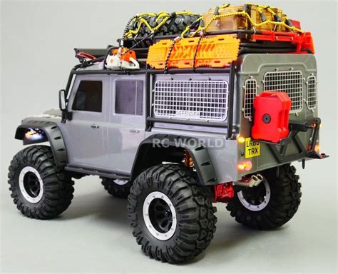 TRX-4 features a fully licensed and highly detailed Land Rover Defender body. . Traxxas trx4 accessories